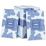 MYARO 12 Packs Linen Scented Sachets for Drawer and Closet, Long-Lasting Sachets Bags, Fresh Scents Potpourri Bags Home Fragrance Sachet for Lover