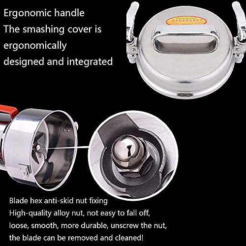 LWHDPW Automatische Kaffeemühle Produkte 300G Elektrische Getreidemühle 1500W Superfeine Edelstahl-Körnmühle zum Mahlen… – Bild 7