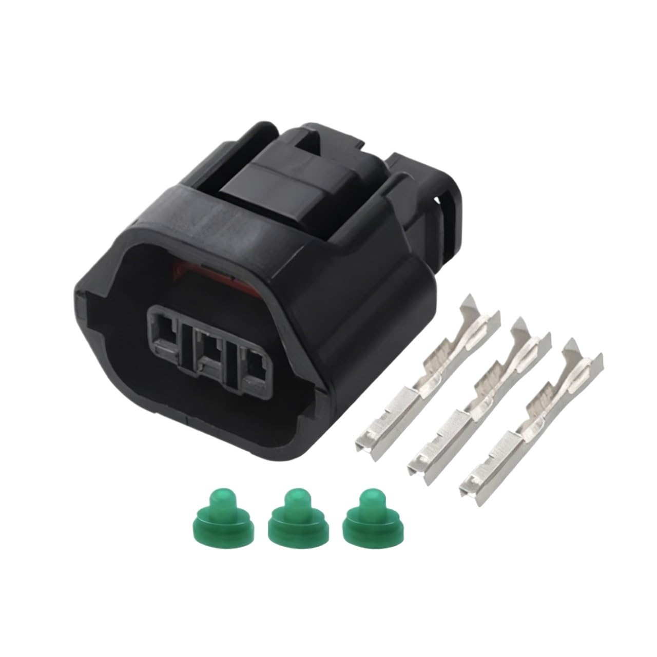 Zündspule Stecker Kabelbaum Kompatibel Mit Mitsubishi 3 Pin Auto Sensor Elektrokabel Kabel Zündkabel Steckverbinder MG641234-5 7283-8730-30(Female,20 Sets)