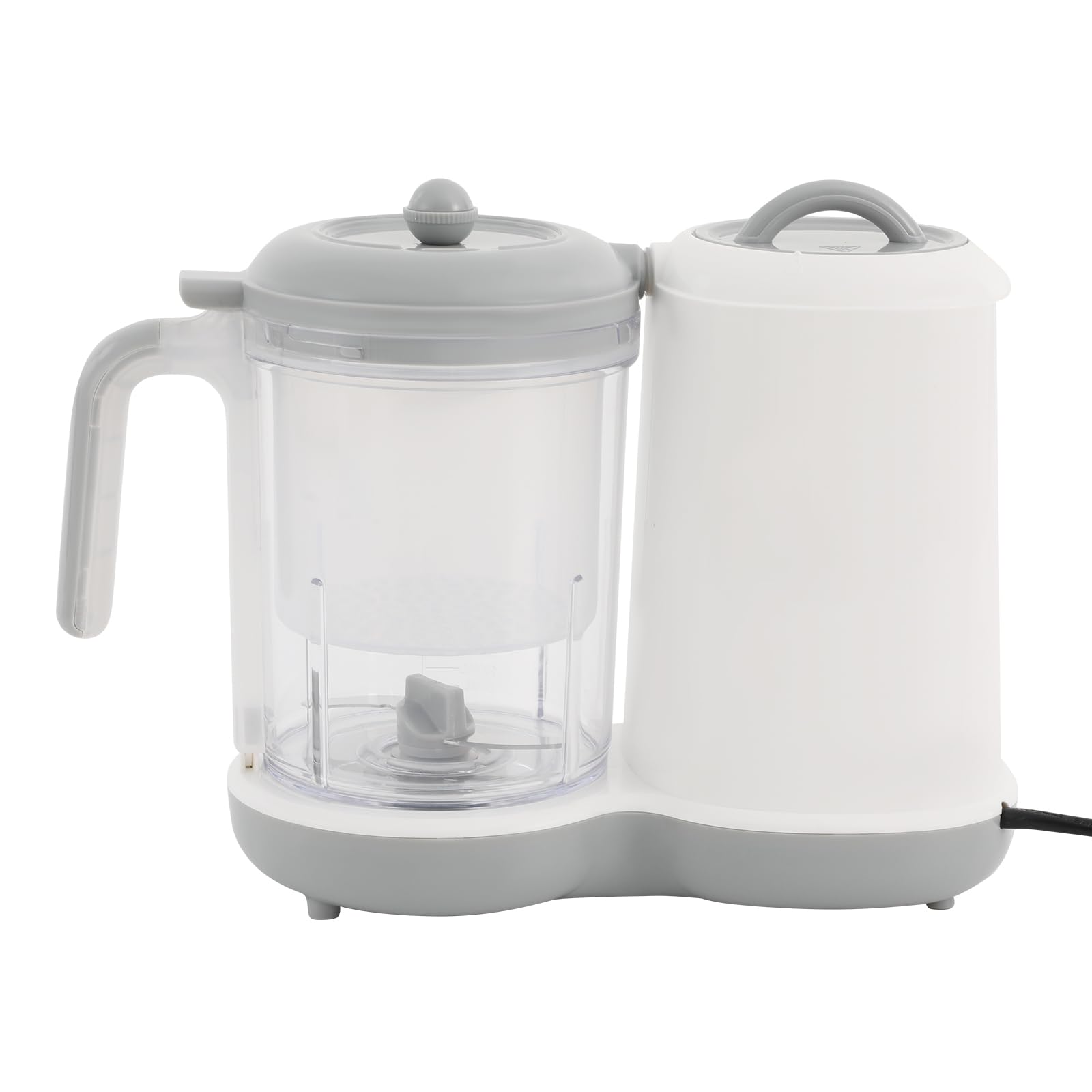 Robot de cuisine pour bébé - 450 W - Avec fonctions cuisson à la vapeur, mélange et chauffage - 50 à 400 ml - Pour la préparation des légumes, des fruits, de la viande