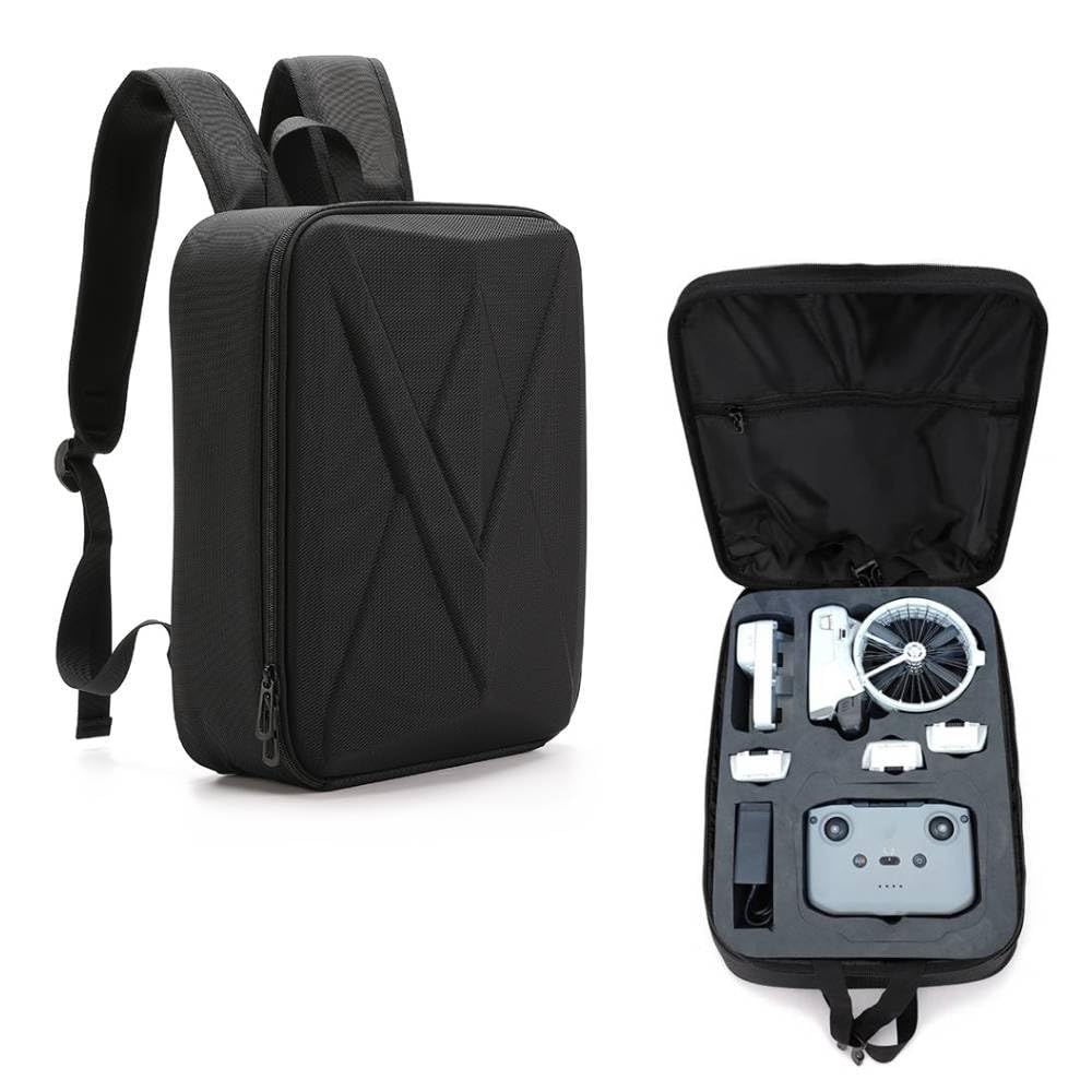 BeisDirect Custodia da viaggio per drone DJI FLIP impermeabile, compatibile con telecomando DJI RC 2/RC-N3, hub di ricarica della batteria e accessori, Nero