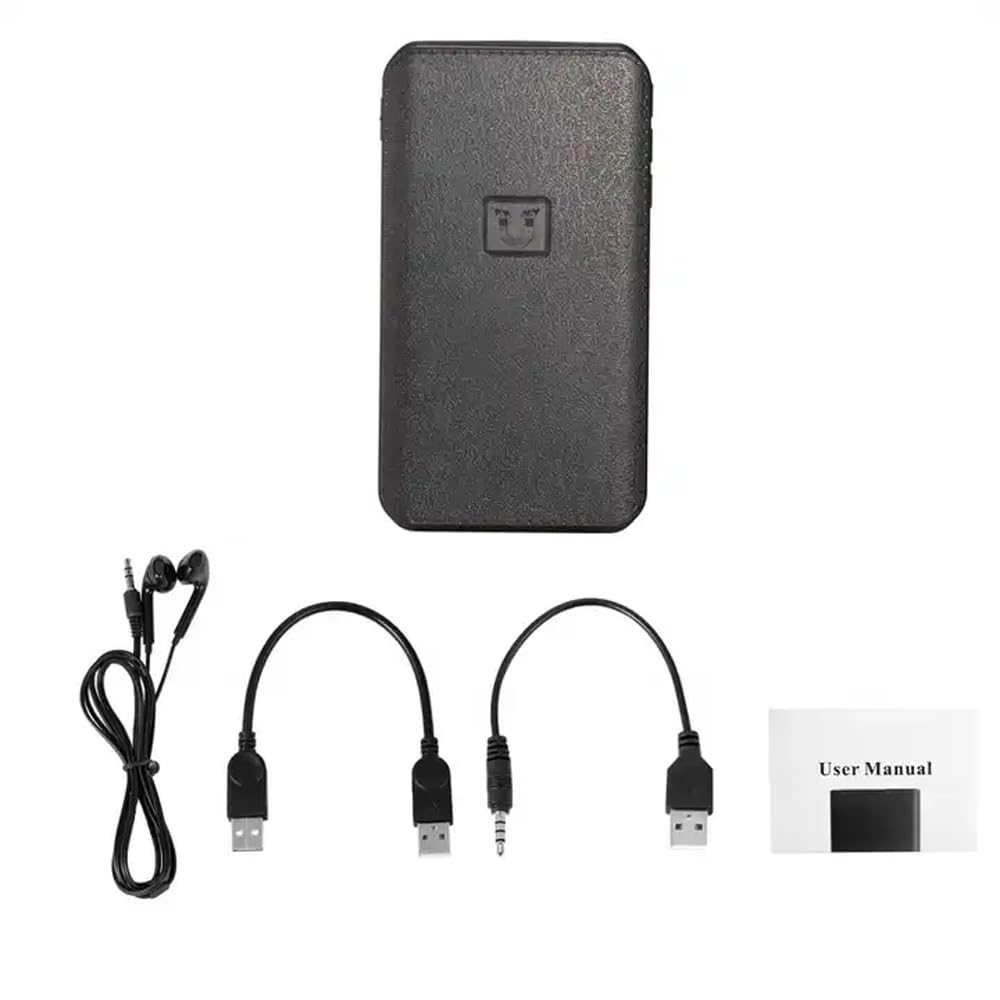 Zawartość opakowania dyktafonu CAPOXO