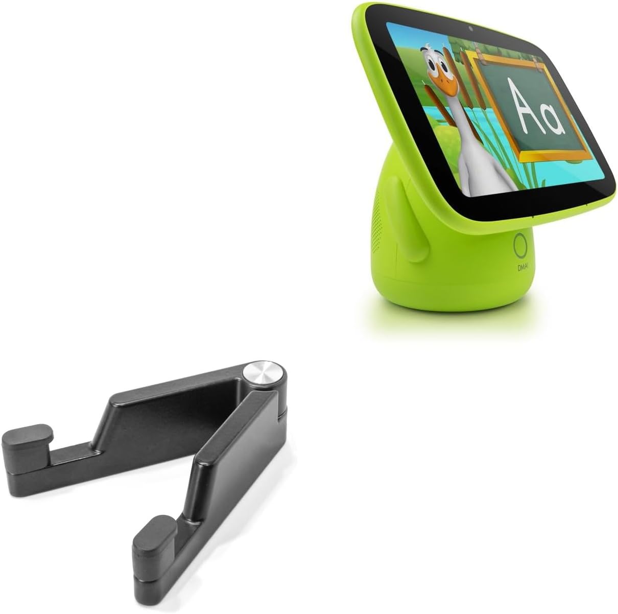 BoxWave Stand and Mount Compatible with ALILA Sit & Play - Desktop Aluminum SoloStand, Adjustable Hands-Free Portable with Rubber Feet - Jet Black