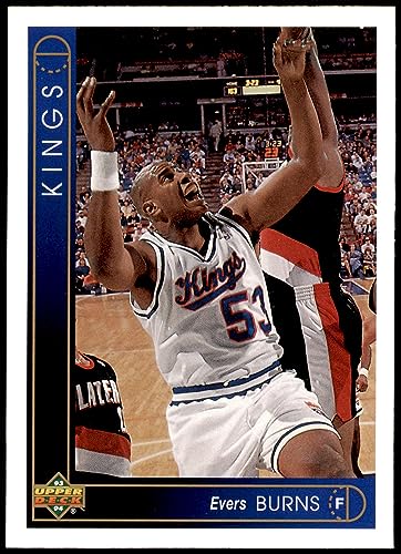 1993 Upper Deck #346 Evers Burns Kings Basketball Card NM/MT