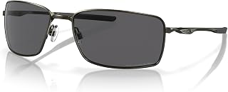 Oakley Square Wire Polarized Iridium Rectangular Sunglasses Carbon/Grey Polarized AD Price In India
