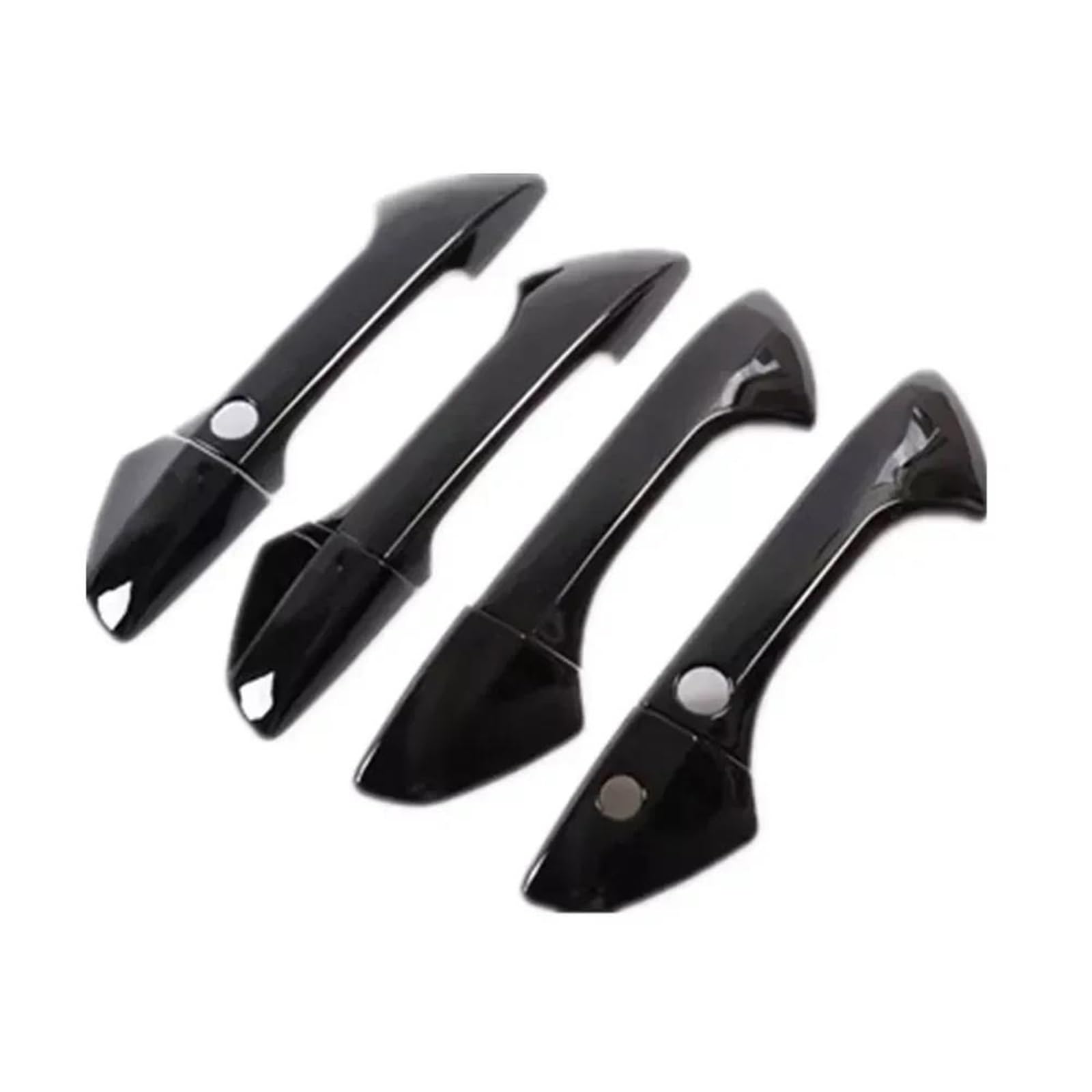 Yytemd Smart Black Car Exterior Door Handle Cover Moulding Protective Accessories For Accord For Sedan 2008-2012 Chrome(Smart Black)