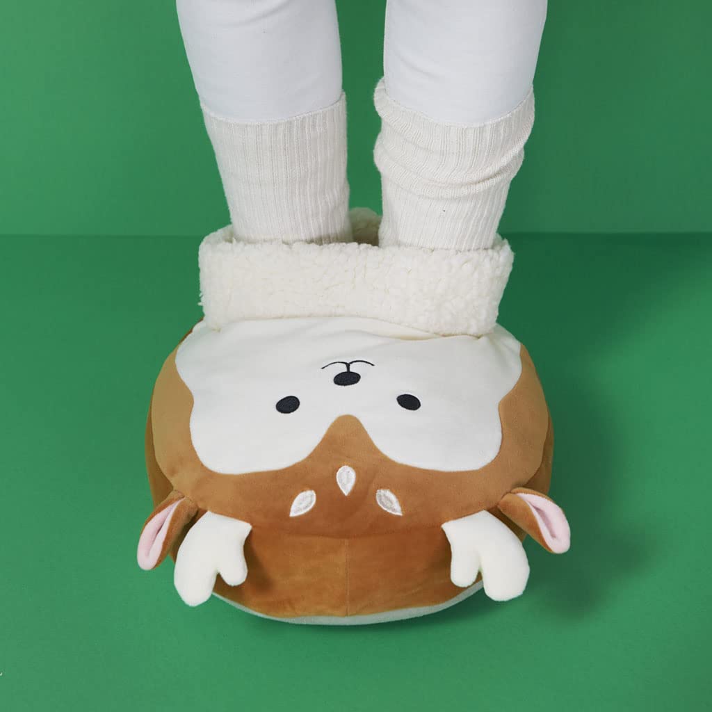 Balvi Scaldapiedi Deerling Colore Marrone Mai più Piedi Freddi Poliestere 35x28x7 cm