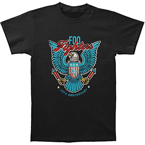 Foo Fighters Men's RFK Eagle Slim Fit T-shirt Medium Black