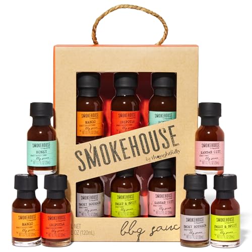 Modern Gourmet Foods BBQ Sauce Collection Variety 6 Pack Flavours Include Root Beer BBQ Sauce Jalapeno Wing Sauce Tangy BBQ Sauce Bourbon BBQ Sauce Habanero Wing Sauce and Kansas City BBQ Sauce