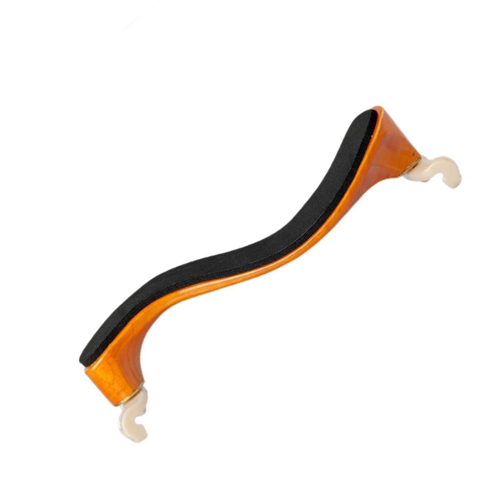 Reposapiés para violín Apoyahombros de violín de arce ajustable 4/4 3/4 con paño de limpieza y accesorios
