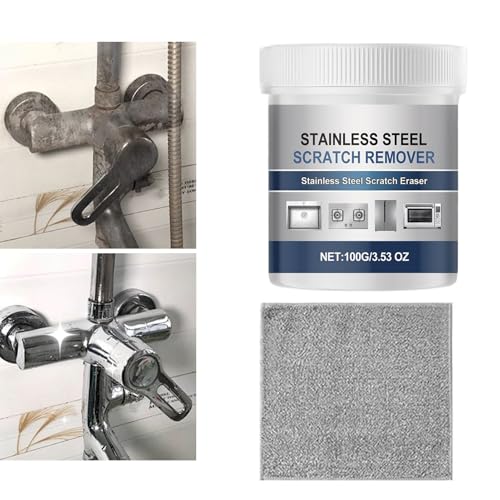 Kit Removedor de Rayones para Acero Inoxidable 100g miniatura 3