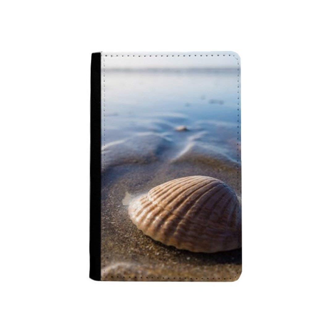 Étui de protection pour passeport Ocean Water Shell, design sciences nature