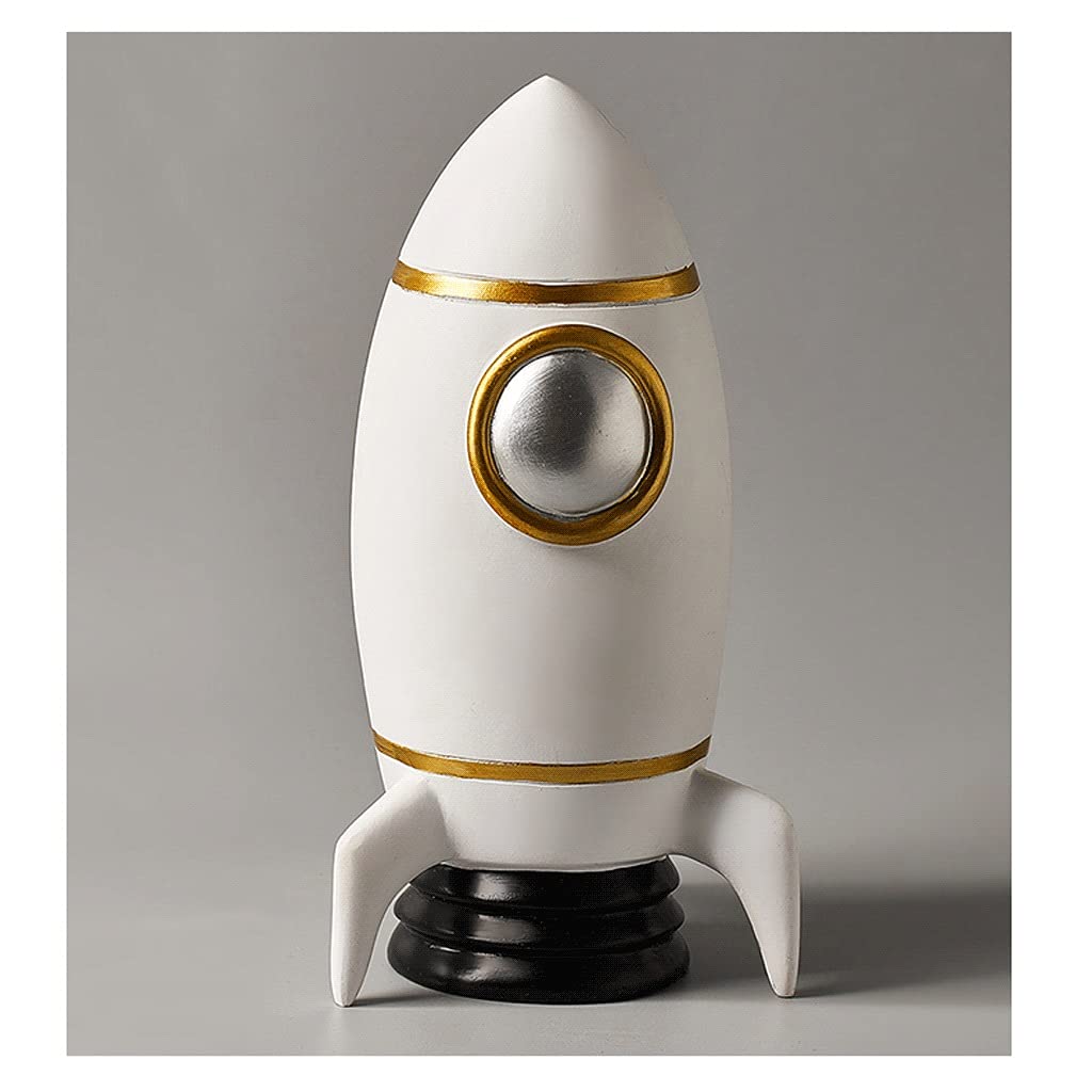 Amazon.co.jp: 貯金箱 ゴールデンロケット貯金箱セラミックコイン