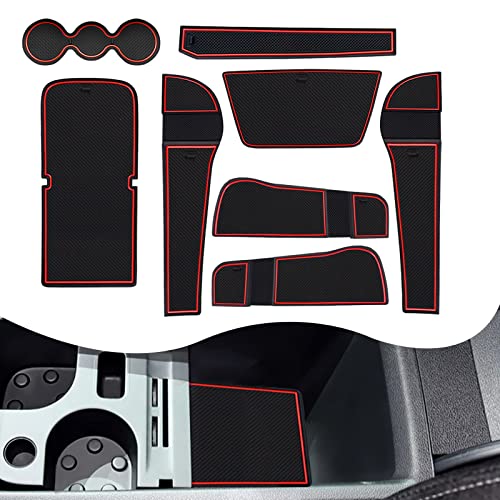 Tapis de porte Skoda Karoq contre les rayures et bruits de boîte de rangement YEE PIN