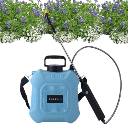 Pulverizador A Batería | Depósito De Agua De 5/8 L con Pulverización Regulable,Mochila Pulverizadora Herramientas De Jardín - para Exteriores Jardín Césped Riego Jardinería Lavado Coches