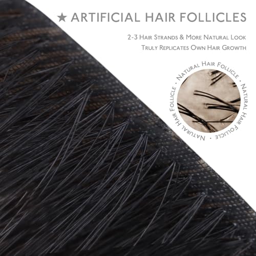 Image of WENNALIFE Invisi Edge Tape in Hair Extensions Human Hair,#5,14 Inch | 14 Inch 50g 20pcs (Invisi Edge & Classic) Muted Light Brown Brunette Invisi Remy Hair Natural Seamless Injected