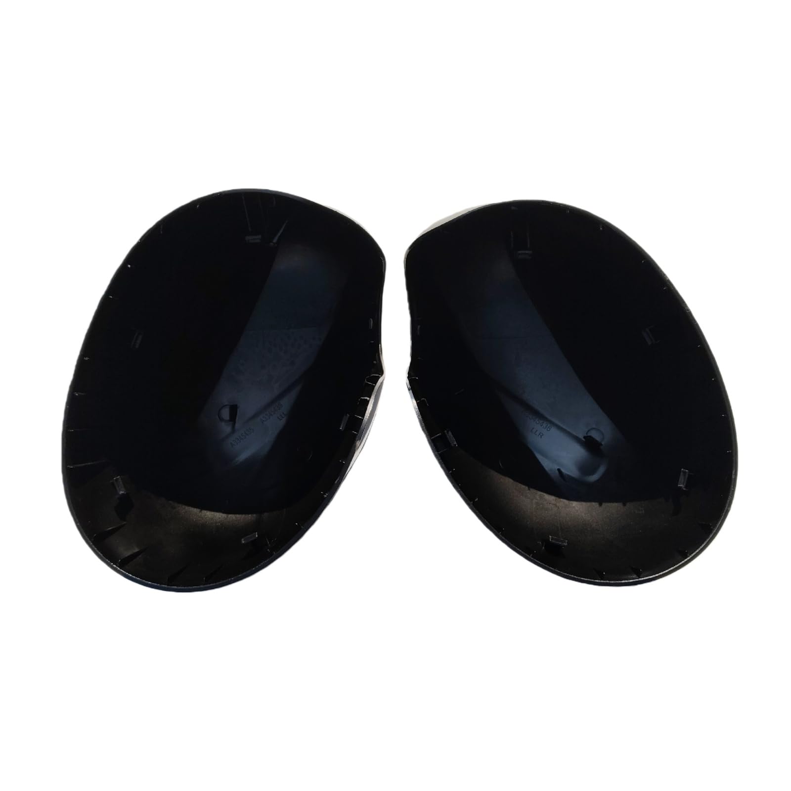 2 Piezas Coche Cubiertas de Repuesto para BMW Mini F60 Countryman 2020-2024, Tapa del Espejo Retrovisor del Coche Carcasa Espejo Retrovisor,Gloss Black