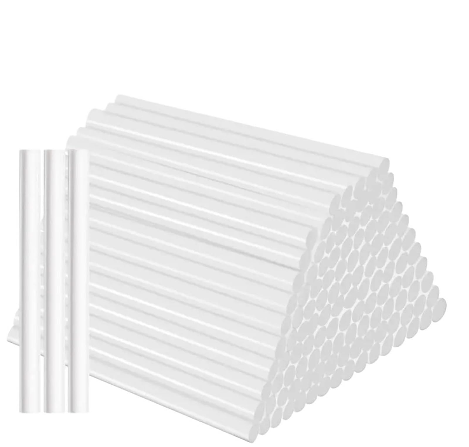 Colla a Caldo Stick di Colla a Caldo Traslucido da 7 mm*100 mm, Adatto for incollare Album fotografici Fai da Te, Legno, 60 pezzi/120 Pezzi(100mm 60pcs)