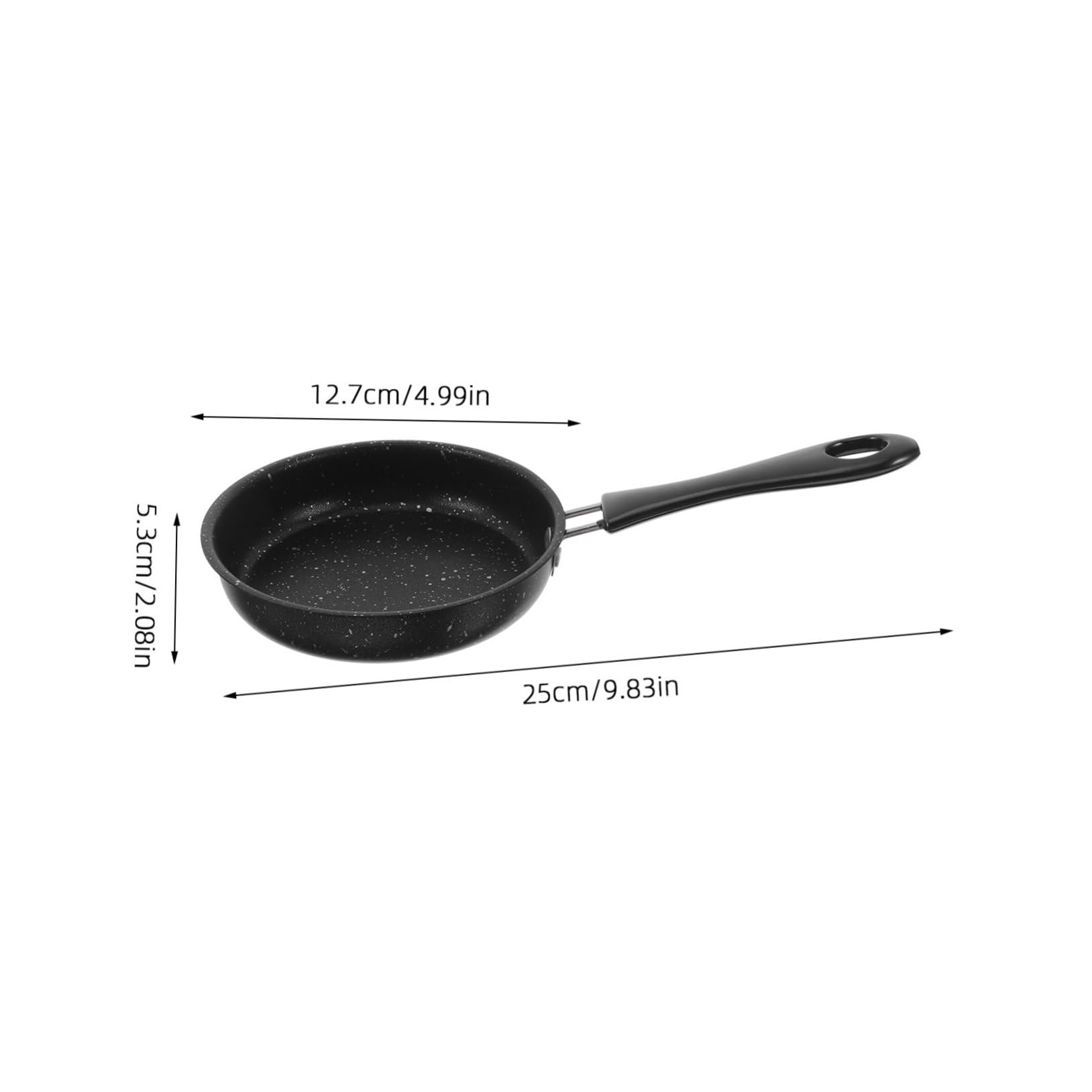 OFFSCH Maifan Stone Frying Pan for Eggs Steaks Compact Nonstick Cooking Pan Kitchen Essential Even Heat Distribution Easy to Clean for Quick Breakfasts Small Meals