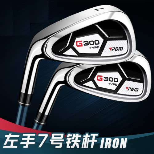 Golf-7-Hierros-zurdos-Golf-Clubs-Hombres-Mujeres-Practicando-Clubes-RS-Clase-Superficie-Mejorada-Alta-Elasticidad-Deportes-Ejercicio-Golf-Club-Hierro