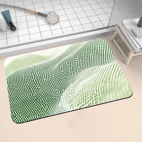 Tapis salle de bain absorbant à séchage rapide en microfibre pour toilette