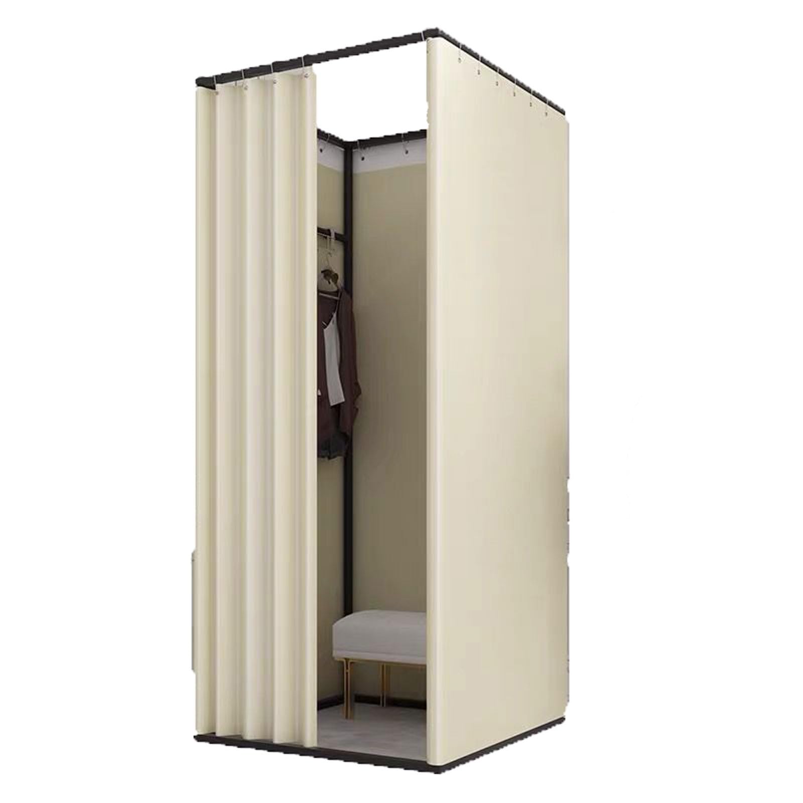 Probador portátil – Cabina de vestidor de tienda minorista versátil ndalone cambiador para centros comerciales – ideal para minoristas de Fash