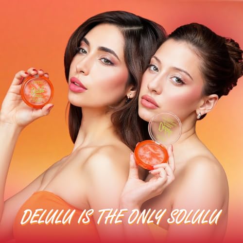 Image of RENEE Delulu Blurring Gel Compact | Matte Finish, Controls Excess Oil, Reduces Shine, Blurs Pores | With Jojoba Oil and Vitamin E, For All Skin Types | 5g