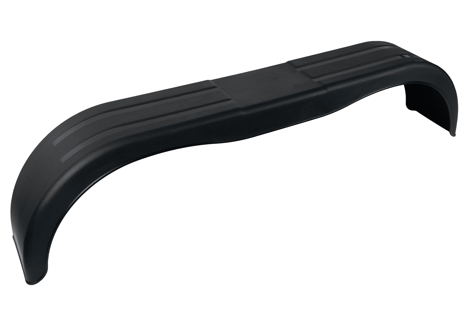 DOMAR Parafango tandem da 13 a 14 pollici in plastica per rimorchio auto 1500 x 220 mm passaruota piatto per un'eccellente protezione contro il fango e i sassi stradali