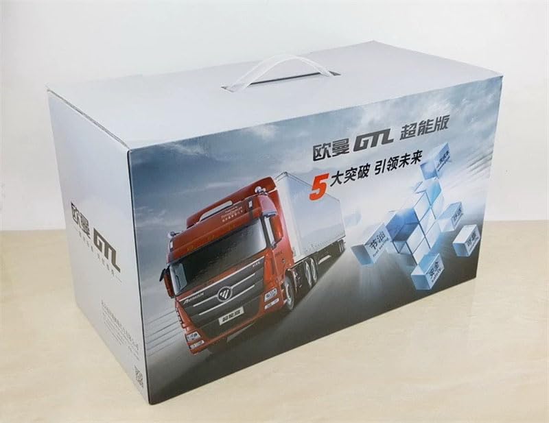 Miniatura 8 de para FOTON para Ouman para GTL Red Super Edition 124 Camión Pre-Construido Modelo