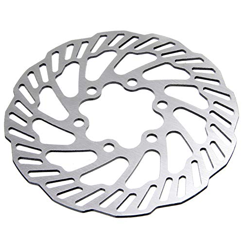 heiyun 120mm 140mm 160mm 180mm 203mm CNC Bicycle Parts Road MTB Rotors Stainless Steel Bike Brake Rotor Bicycle Brakes Bike Disc Brake Brake Discs(120mm)