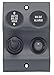 BEP Micro Series Sprayproof Switch Bilge Control Panel with Alarm