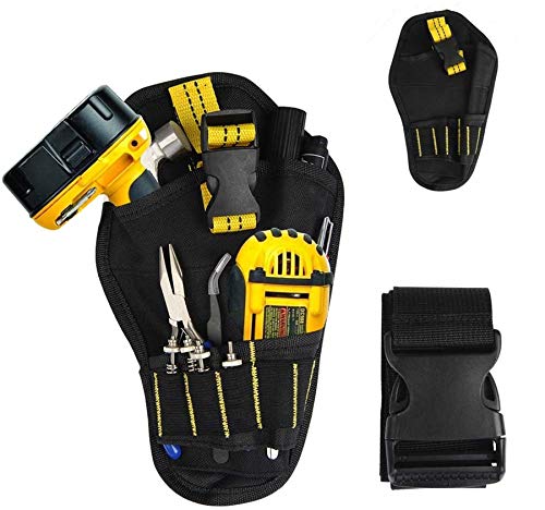 BUYGOO Bolsa Portaherramienta con Cinturón Ajustable  Bolso de Multifuncional Oxford