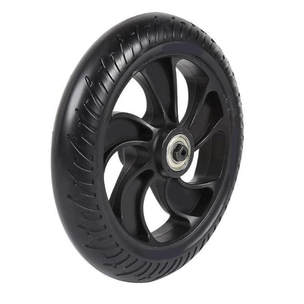 Roue arrière de rechange pour scooter électrique, pneu de scooter de 20,3 cm pour Kugoo S1 et S3, matériau PU, roulement de moyeu, noir