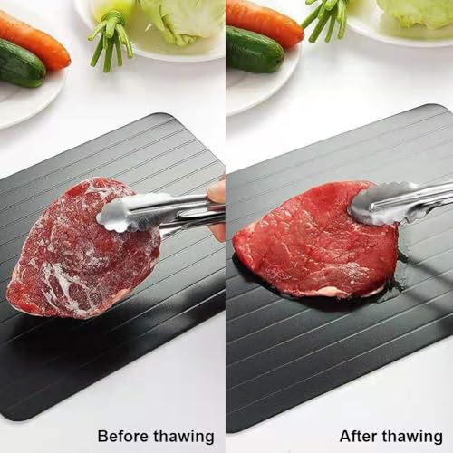 Bandeja rectangular para descongelar carne 11.6x8 in miniatura 4