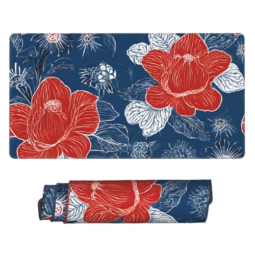 Tapis de souris long pour protéger le bureau et poser vos accessoires