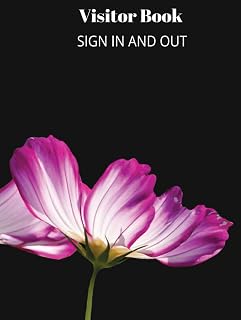 Visitor Book: Sign In and Out Register for Offices, Schools, Hospitals, Gyms, and Businesses | 8.5" x 11" Large Size | Workplace Security and Visitor ... with space for all essential visitor details