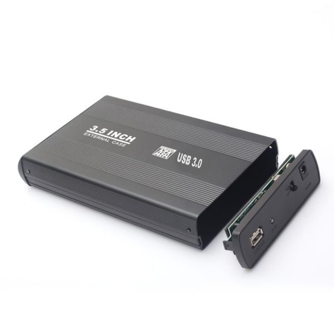 ANCIARY 3.5" Drive Enclosure USB3.0 Disk Enclosure to SATA III Portable Disk Case External Adapter for 2.5/3.5inch SSD HDD with 12W Power Adapter (Black) DF6 (B0CVL5KKGN) Amazon Price History, Amazon Price Tracker