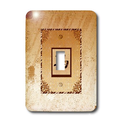 Placa de interruptor de botón estilo ecuestre para decorar salones rústicos y pasillos 3