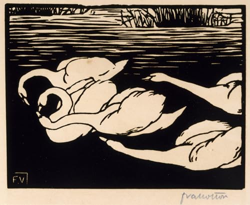 Affiche les Cygnes de Félix Vallotton | Poster Graffiti Art Mural 60x90cm