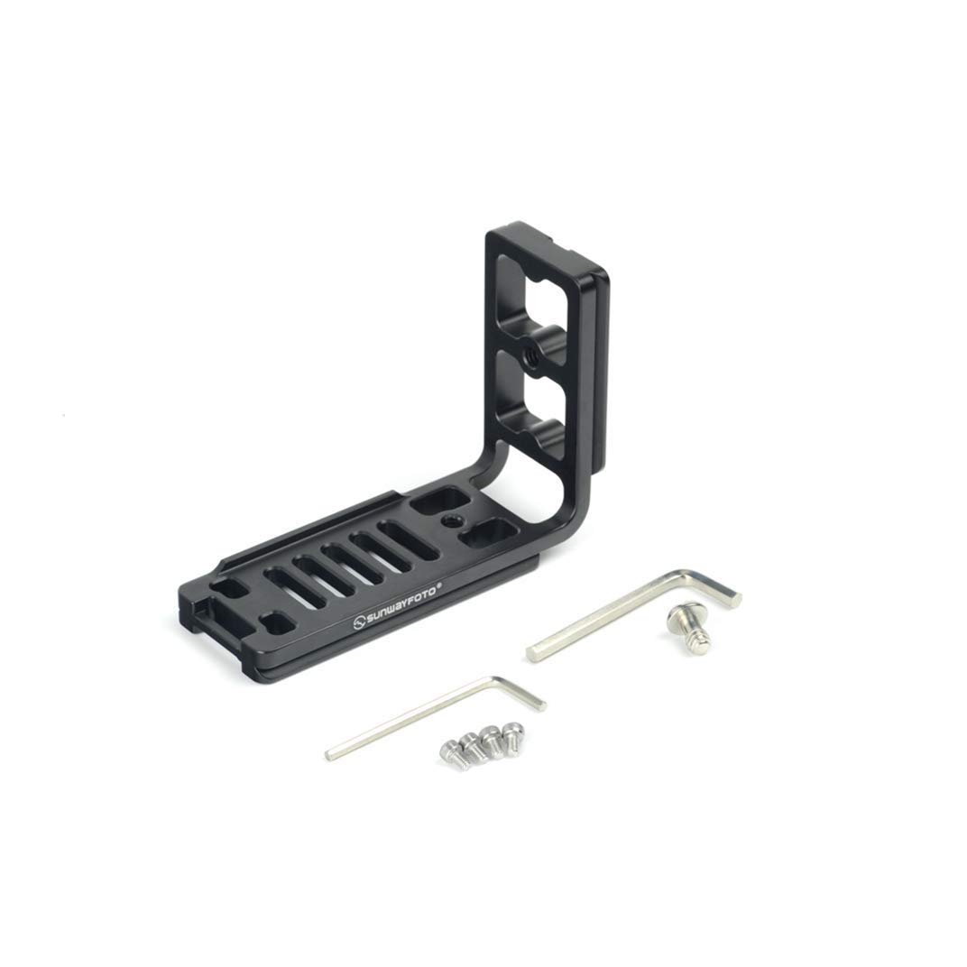 SUNWAYFOTO - Soporte en L universal con tornillo de 1/4"