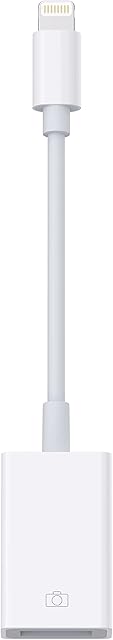 BOUTOP USB Camera Adapter for iPhone iPad, MFi Certified Lightning to USB Adapter Supports Camera, Card Reader, USB Flash Drive, Keyboard, Mouse, MIDI Keyboard and more
