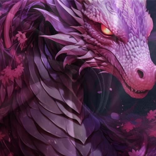 Parure housse de couette dragon 3D 200x200 en microfibre douce