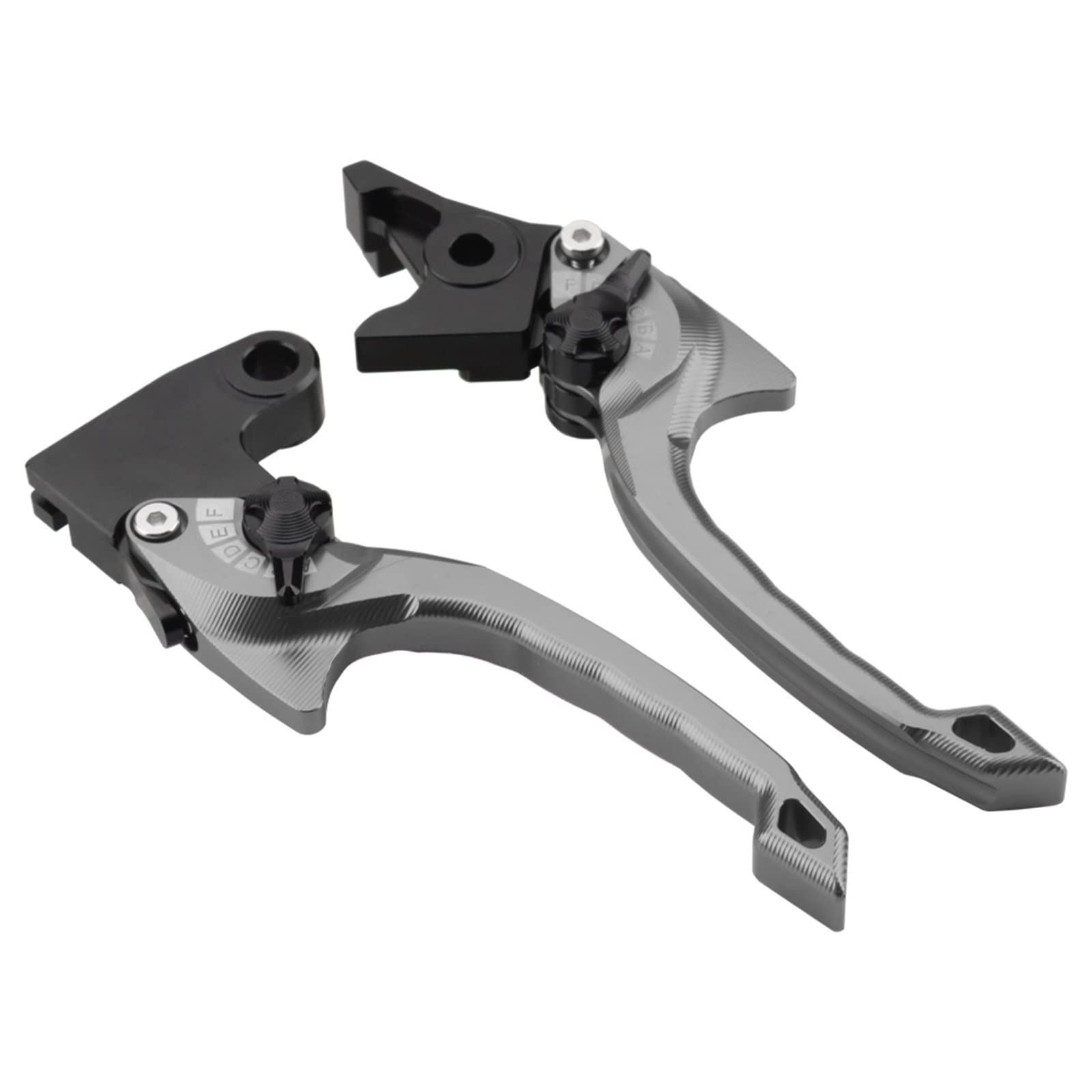 Levier de frein embrayage Trident660 2021-2023 en aluminium usiné style court pliable