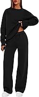 XIEERDUO Women's 2-Piece Sweatsuits Matching Lounge Set Crewneck Oversized Tracksuit Fall 2025 Fashion
