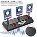 Electronic Digital Scoring Target for Nerf Guns N-Strike Elite Mega Rival Series, Auto Reset Game Light Sound Effect Shooting Soft Bullet Gun Targets, Ideal Gift Toy for Kids Boys Girls (Only Target)
