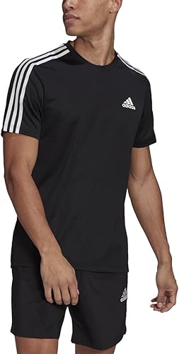 Miniatura 6 de adidas AEROREADY - Camiseta de 3 rayas para hombre