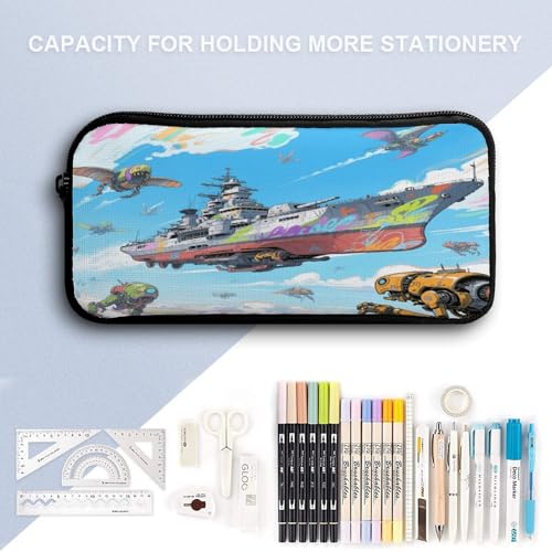 Air Battleship 3pcs Lightweight Travel Backpack Printed Backpack With Lunch Pack Storage Box Case4