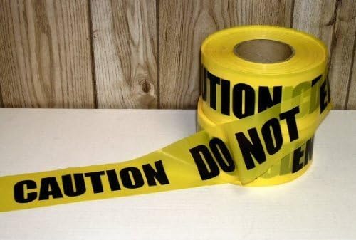 Barricade Tapes, CAUTION DO NOT ENTER - Individual Roll