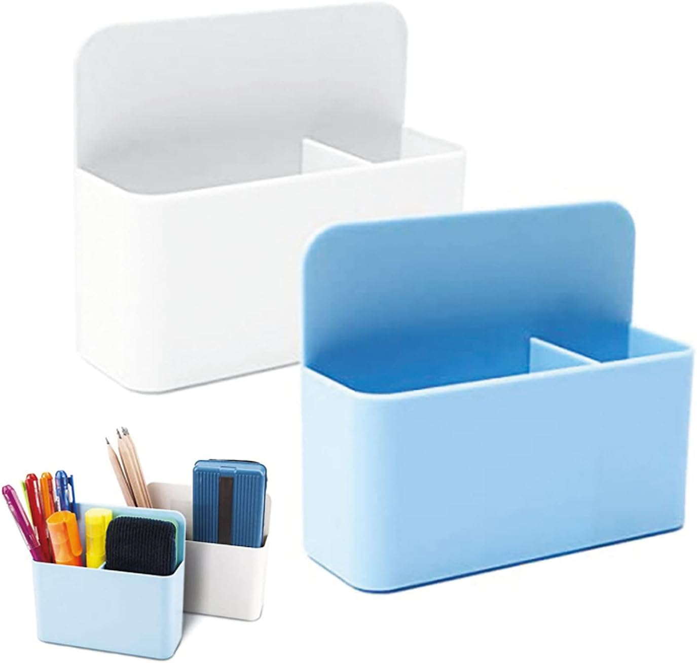 2pcs Whiteboard Pen Holder, Whiteboard Marker and Eraser
