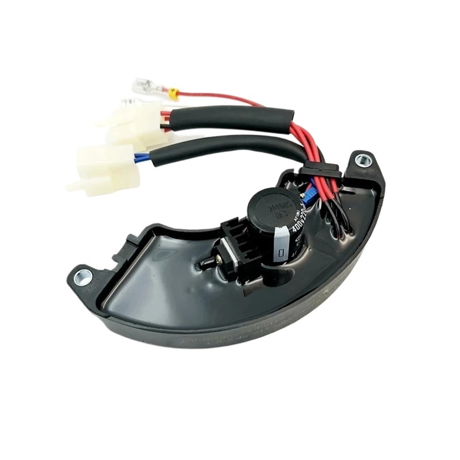 1 sztuka generatora benzynowego 7 kW z automatycznym regulatorem napięcia i stabilizatorem (AVR) AVR7-3I4R, trójfazowy, 8-żyłowy, 400 V/220 µF, akcesoria